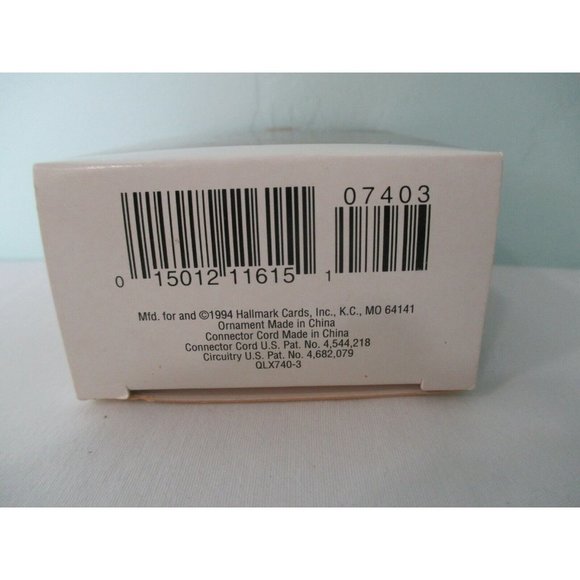 Hallmark Keepsake Magic Light Ornament North Pole Rock Candy Miner Dated 1994 - Picture 12 of 12